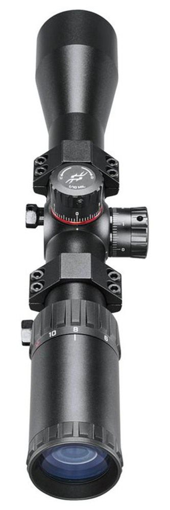 Simmons Pro Target Rifle Scope 4-12x40 30mm SFP Mil Dot Black view 4