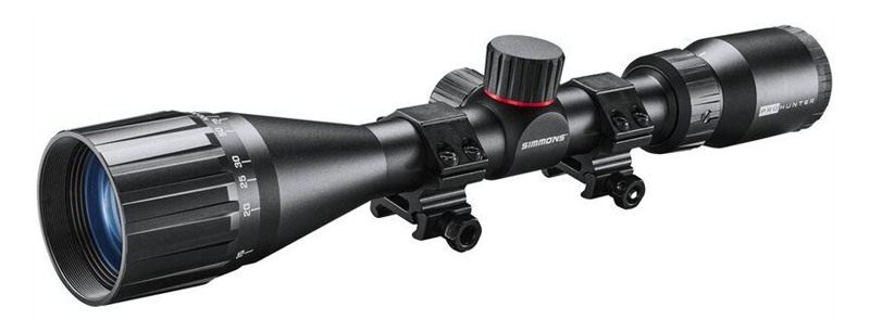 Simmons Pro Hunter 4-12x40 Rifle Scope 1in SFP Truplex Non-Illum Incl/Weave view 4