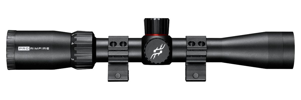 Simmons Pro Target Rimfire Rifle Scope 3-9x32mm 1in SFP .22 Dropzone with W