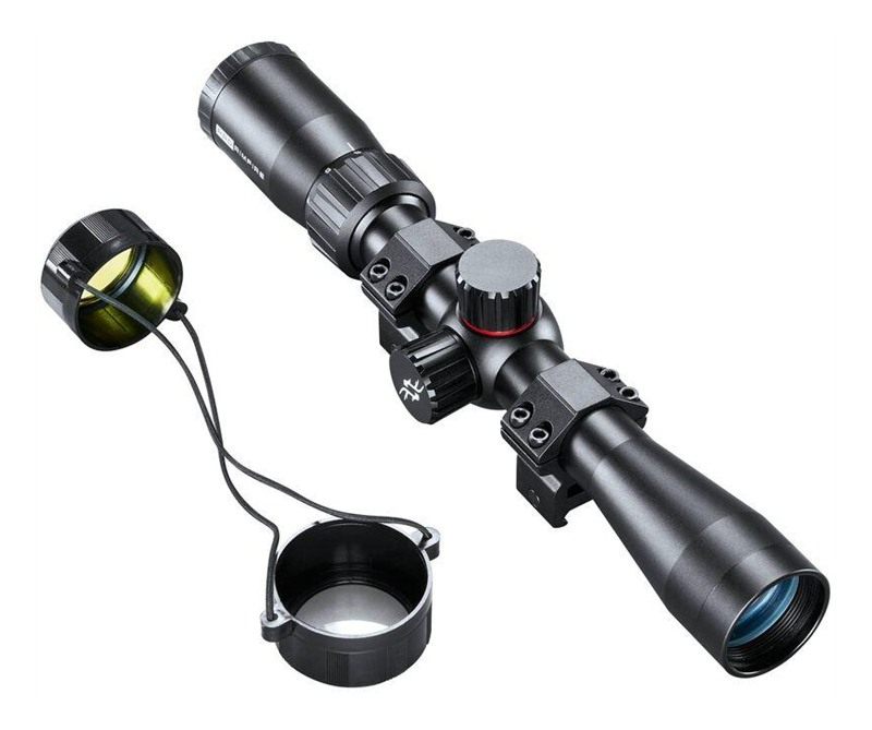 Simmons Pro Target Rimfire Rifle Scope 3-9x32mm 1in SFP .22 Dropzone with W view 3