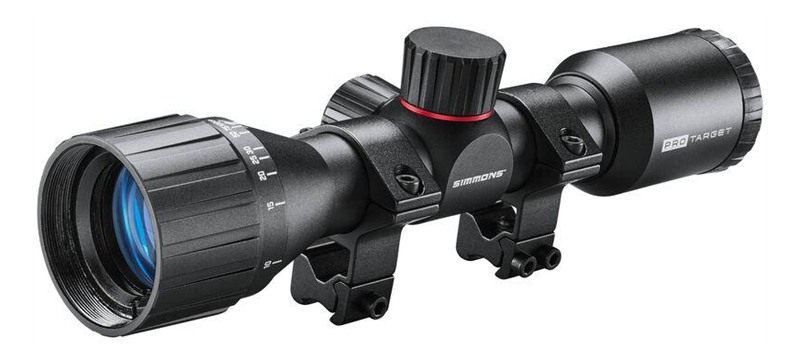 Simmons Pro Target Air 4x32 Rifle Scope with Dovetail Rings/Stop Pin view 4