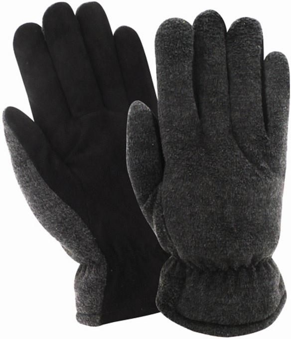 RED Steer 150-L Heatsaver Thermal Lined Premium Black Suede Deerskin Leathe view 2