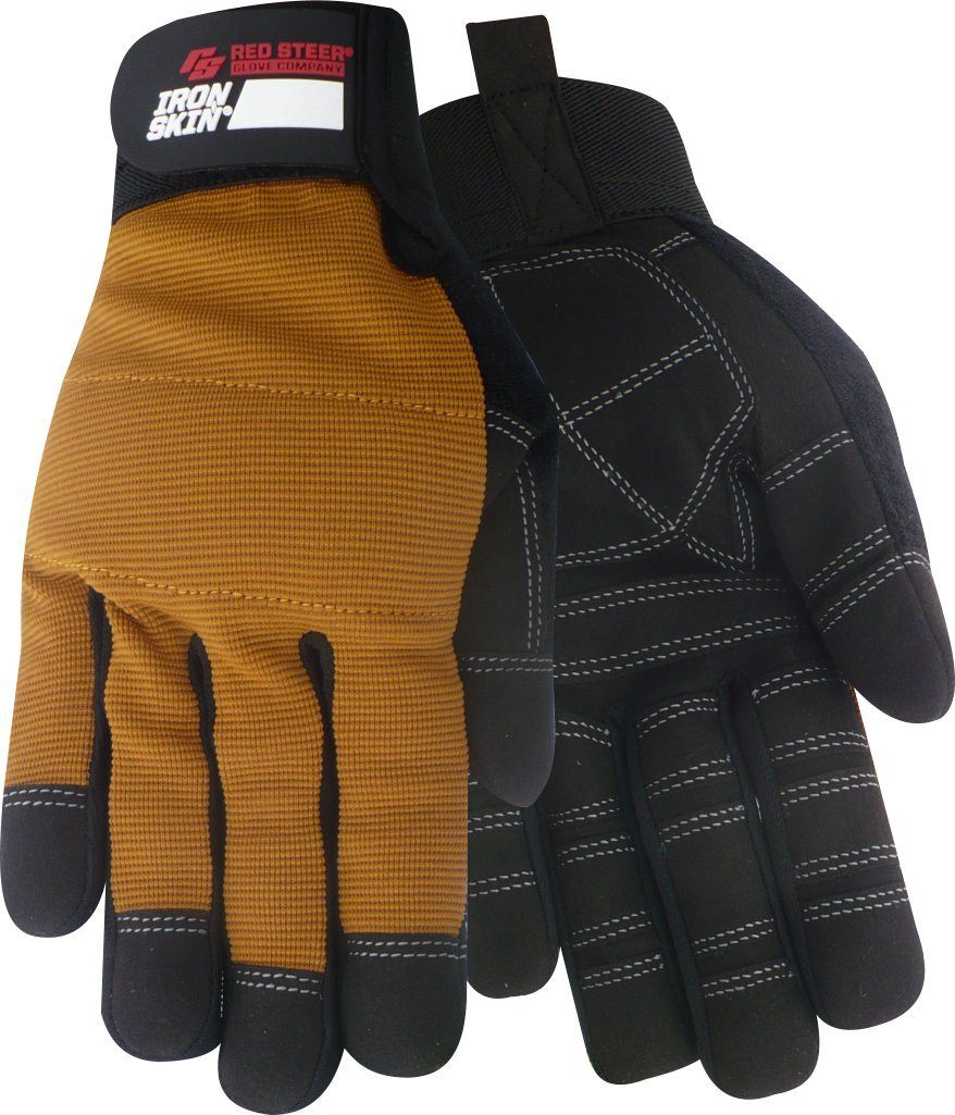 Red Steer Glove 141-L Mechanics Work (12 Pair)