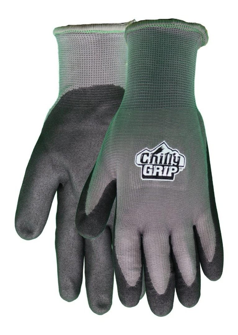 RED Steer A320 Gray XL Nylon Full Fingered Work General Purpose Gloves - PV