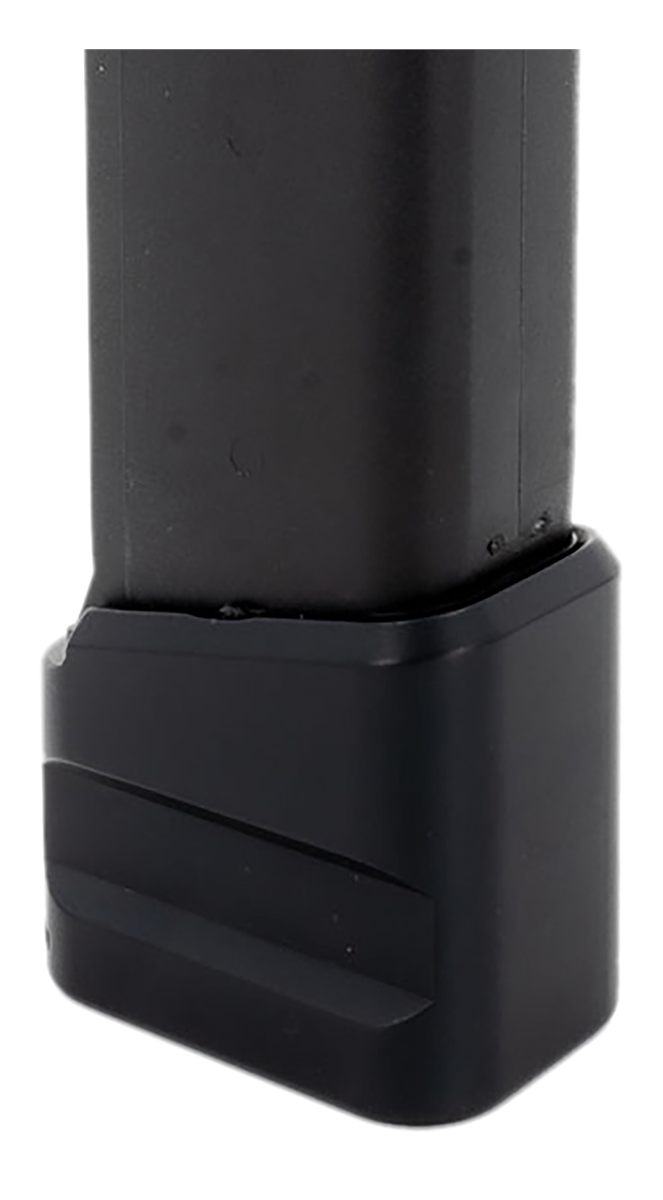 Cross Armory CRG+5MEG19BK Magazine Extension  Fits Glock 19 Gen 1-5 5rd Black Aluminum