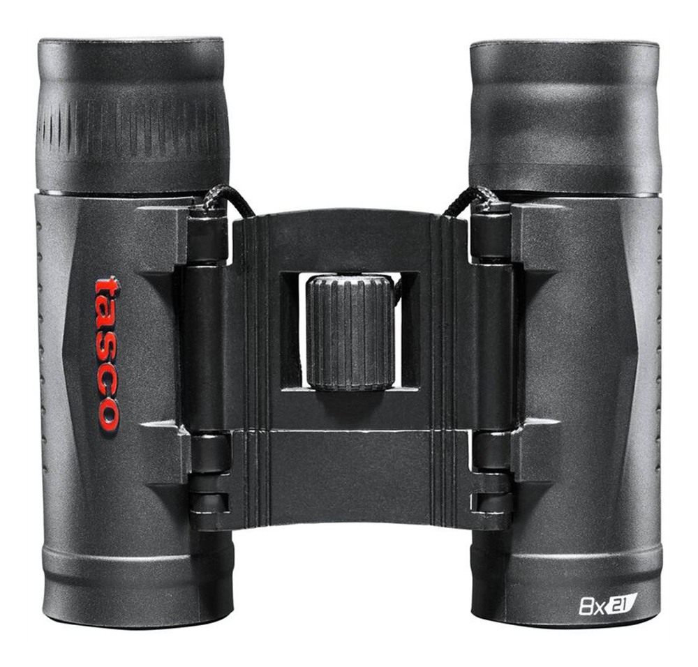 Tasco Essentials Roof Binocular 8x21mm Black MC Box 6L