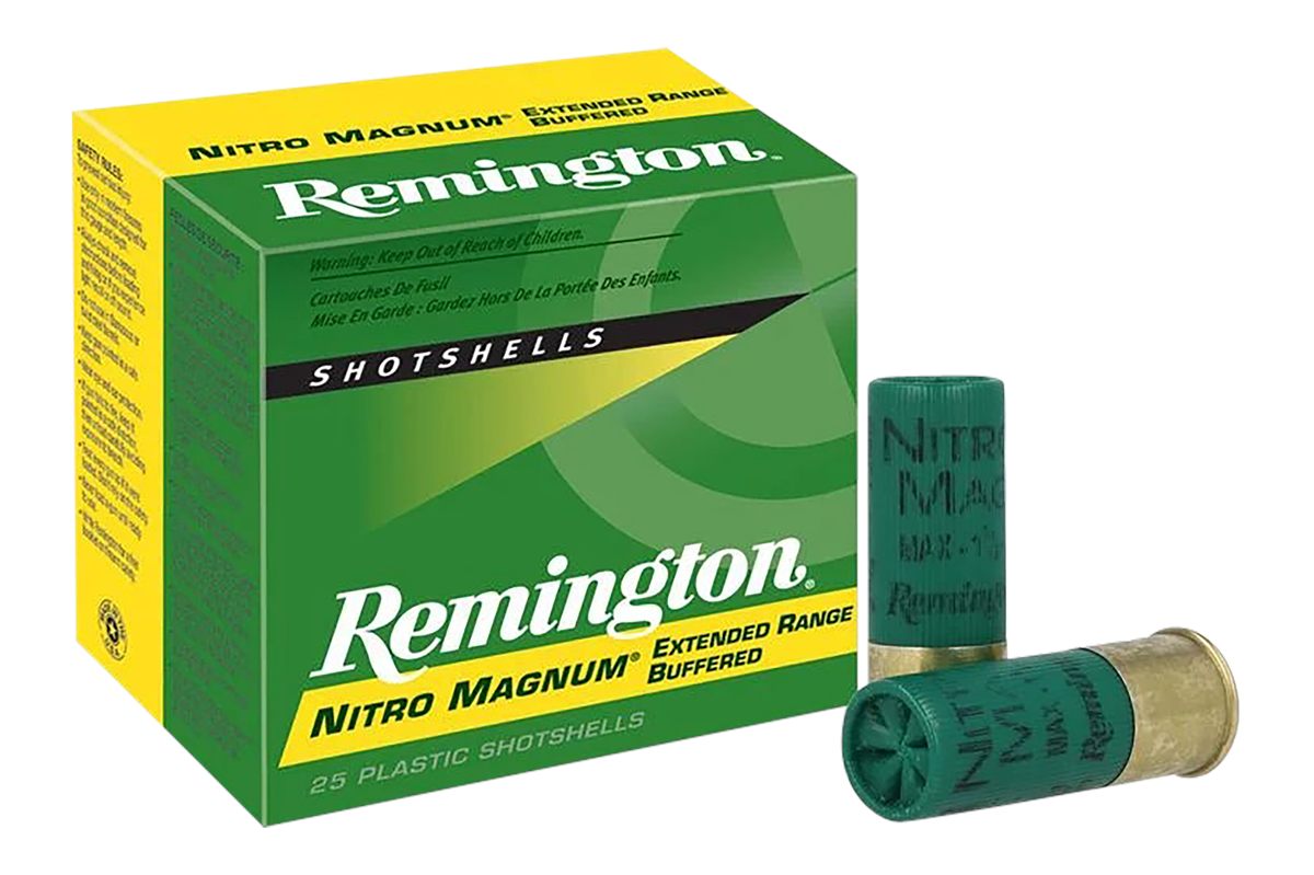 Remington Arms Ammunition 26684 Nitro Magnum 12 Gauge 3in 1 7/8oz 4 Shot 25