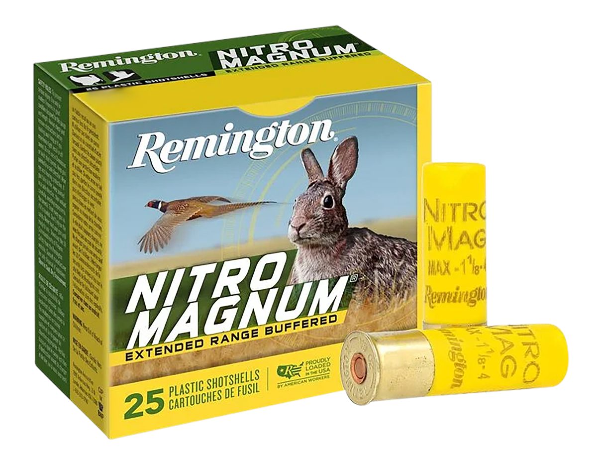 Remington Ammunition 20674 Nitro Magnum 20 Gauge 3in 1 1/4oz 6 Shot 25 Per