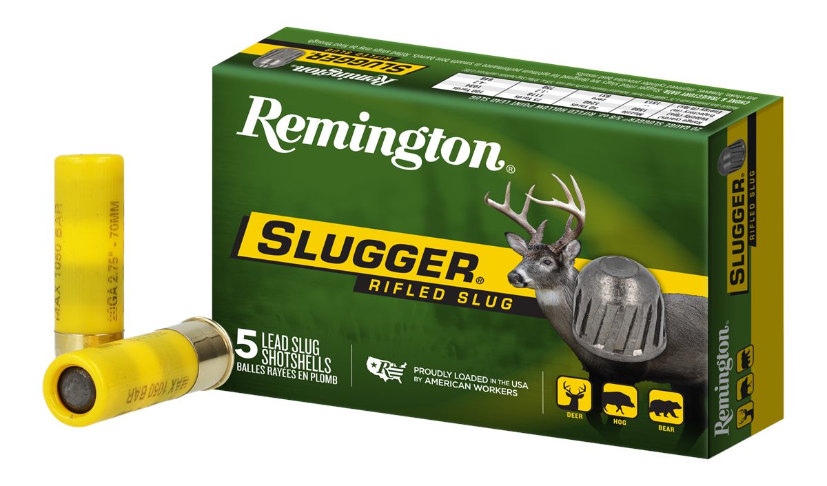 Remington Ammunition 20616 Slugger 20 Gauge 2.75in 5/8 oz Rifled Shot 5 Per