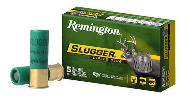 Remington Ammunition 20302 Slugger 12 Gauge 2.75in 1 oz Rifled Shot 5 Per B view 3