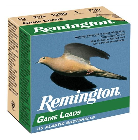 Remington Lead Game Load Shotshells 16 2-3/4in 1 oz 1200 fps 7.5 25/ct
