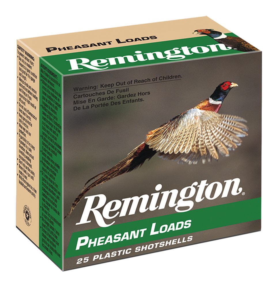 Remington Ammunition 20046 Pheasant 12 Gauge 2.75in 1 1/4oz 4 Shot 25 Per B