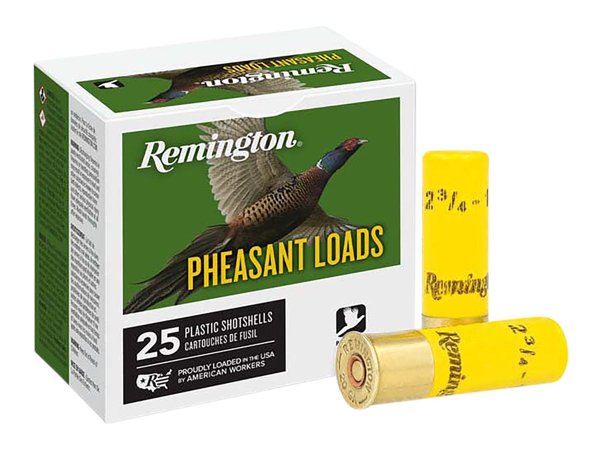 Remington Ammunition 20060 Pheasant 20 Gauge 2.75in 1oz 6 Shot 25 Per Box/1
