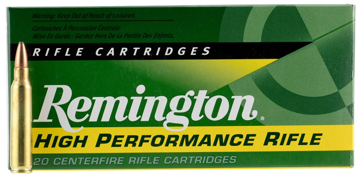 Remington Ammunition 28399 High Performance Rifle 223 55gr Pointed Soft 20