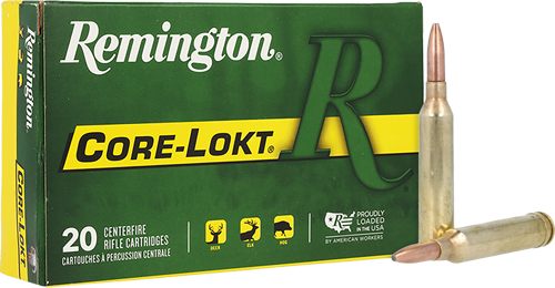 Remington Core-Lokt Rifle Ammunition .264 Win 140 gr PSP 3030 fps 20/ct view 3