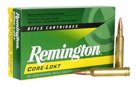 Remington Ammunition 29487 Core-Lokt 7mmRemMag 150gr Pointed Soft 20 Per Bo view 2