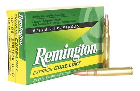 Remington Arms Ammunition 27826 Core-Lokt 30-06 Springfield 150gr Pointed S view 2