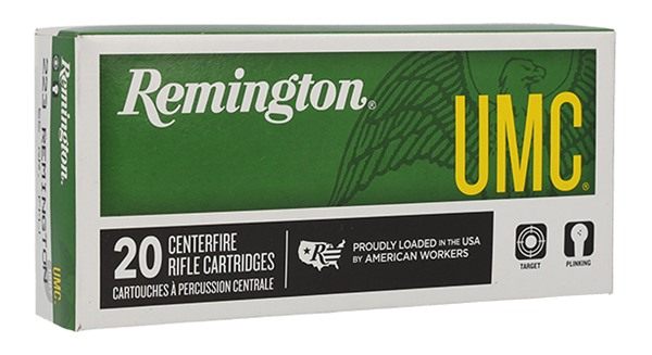 Remington Ammunition 23711 UMC 223 55gr Full Metal Jacket 20 Per Box/10 Cas view 3