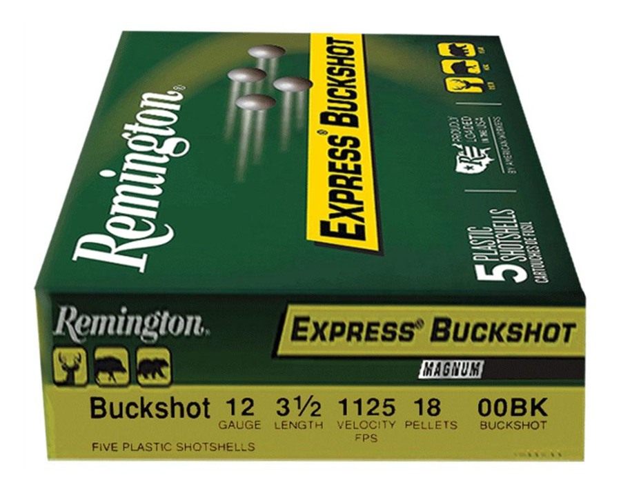 Remington Express Magnum Buckshot Shotshells 12 ga 3-1/2in 18 plts 00 1125 view 5