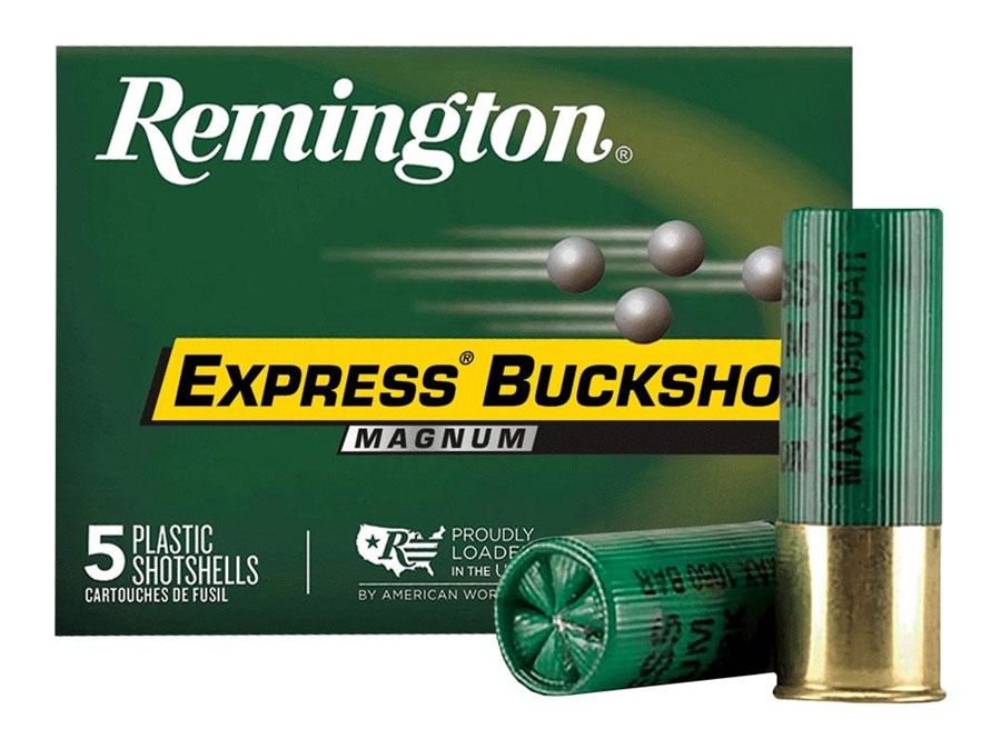 Remington Express Magnum Buckshot Shotshells 12 ga 3-1/2in 18 plts 00 1125 view 6
