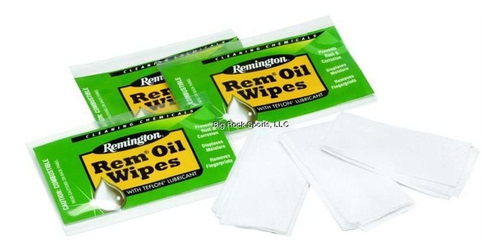 Remington Oil Wipes, 12 Count 6in. X 8in. view 2