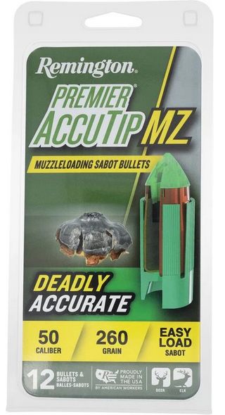 Remington Arms Ammunition R20179 Premier AccuTip 50 Cal 260gr Sabot Slug 12 view 2