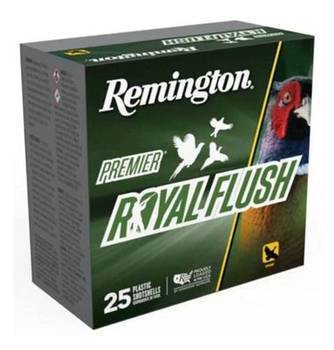 Remington Arms Premier Royal Flush Shotshells 12ga 2-3/4in 1/4oz 1550 fps 6