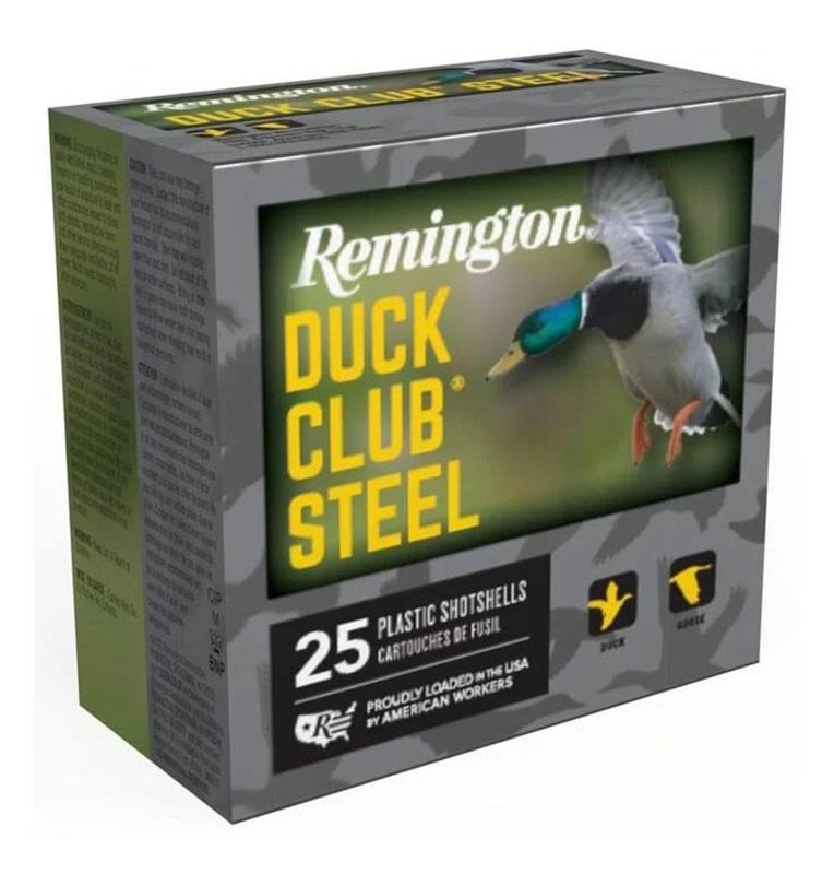 Remington Arms Duck Club Steel Shotshells 12ga 2-3/4in 1/8oz 1375 fps 3 25/