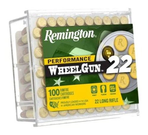 Remington Performance Wheelgun 22 Subsonic Rimfire Ammunition LR 39gr Solid