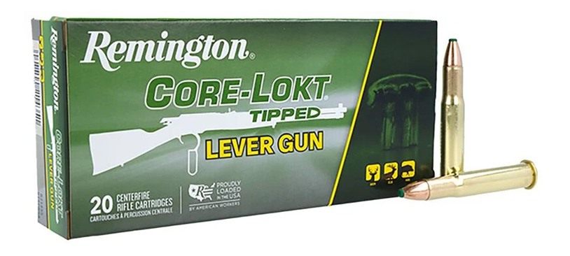 Remington Core-Lokt Tipped Rifle Ammunition 30 Win 150gr PT 3150 fps 2390 2