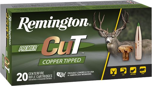 Remington Premier Cut Copper Tipped Rifle Ammunition 7mm-08 140gr PT 2860 f view 3