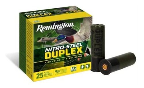 Remington Nitro-Steel Duplex Shotshells 12ga 3in 1/4oz 1450 fps 2 6 25/ct view 3