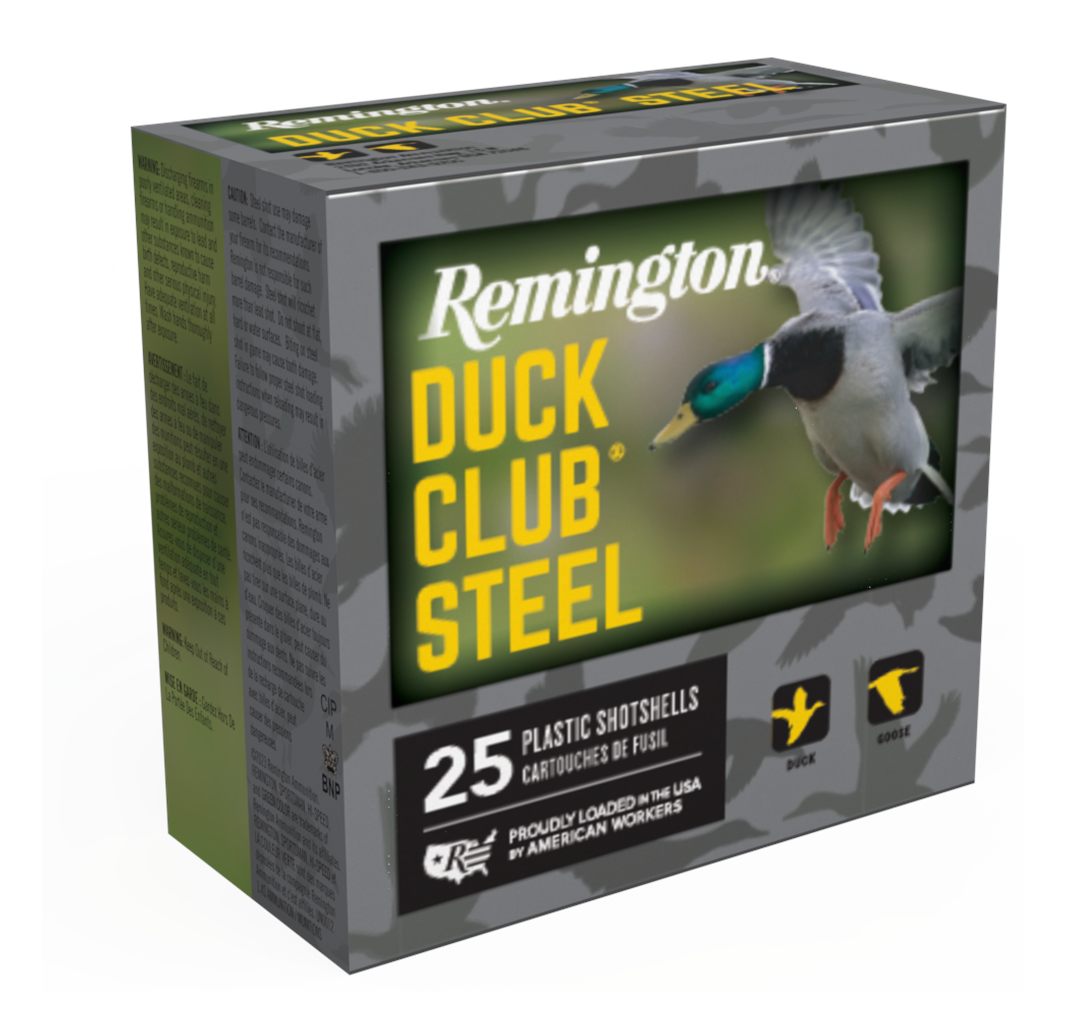 Remington Arms Duck Club Steel Shotshells 20ga 3in 1oz 1300 fps 4 25/ct