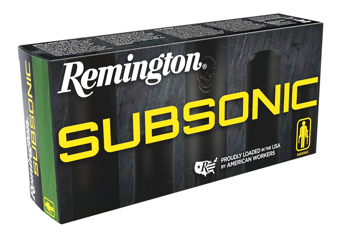 Remington Ammunition 27745 Subsonic 360 Buckhammer 250gr Bonded Hollow Poin
