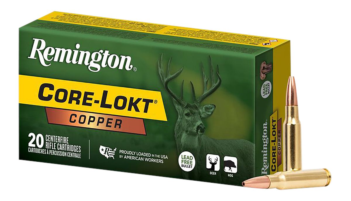 Remington Ammunition R27854 Core-Lokt Copper 308 Win 150gr Hollow Point 20