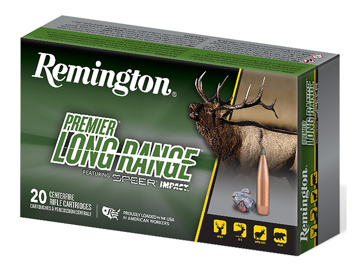 Remington Premier Long Range w/ Speer Impact Rifle Ammunition 7mm PRC 175gr