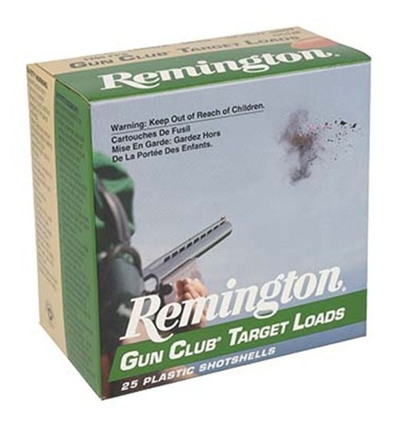 Remington Ammunition 20234 Gun Club 12 Gauge 2.75in 1 1/8oz 8 Shot 25 Per B view 3