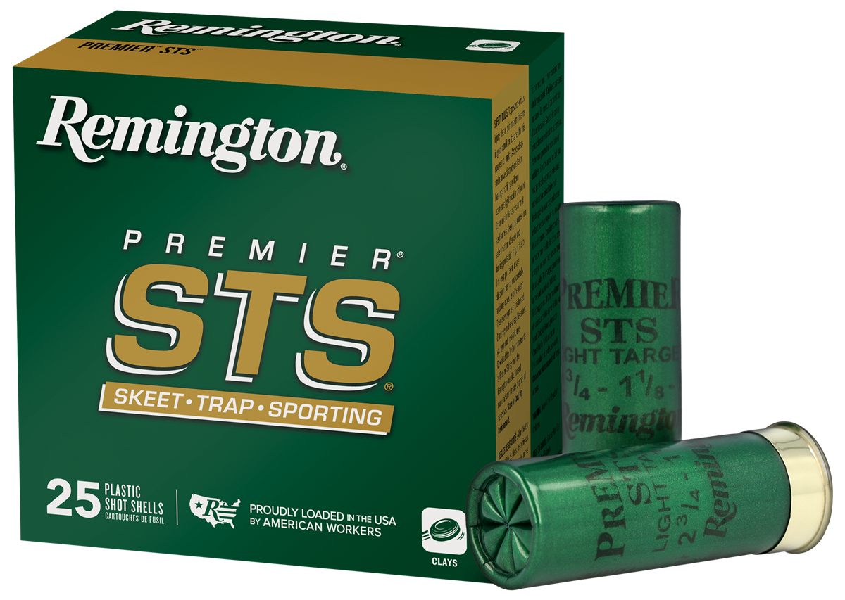 Remington Arms Premier STS Target Loads Shotshells 12ga 2-3/4 in dr 1/8oz 1
