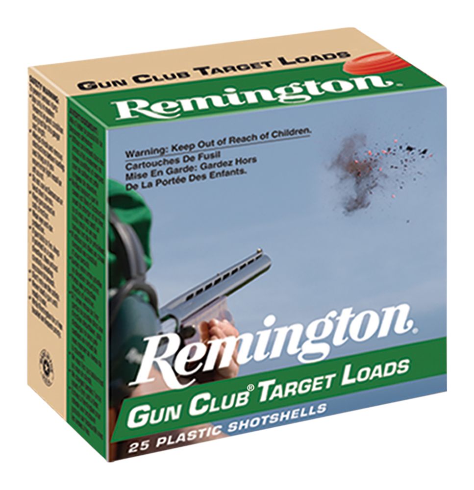Remington Ammunition 20236 Gun Club 20 Gauge 2.75in 7/8oz 9 Shot 25 Per Box