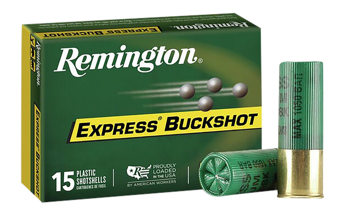 Remington Ammunition 26876 Express Buckshot 12 Gauge 2.75in 00 Shot 15 Per