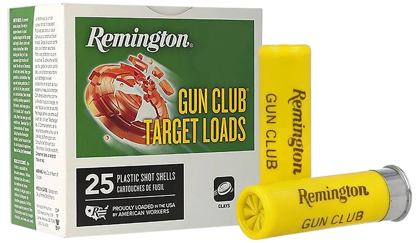 Remington Ammunition 20235 Gun Club 20 Gauge 2.75in 7/8oz 8 Shot 25 Per Box