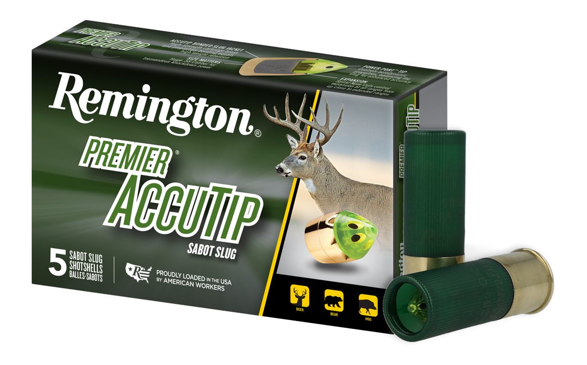 Remington Ammunition 20727 Premier AccuTip 12 Gauge 2.75in Sabot Slug Shot
