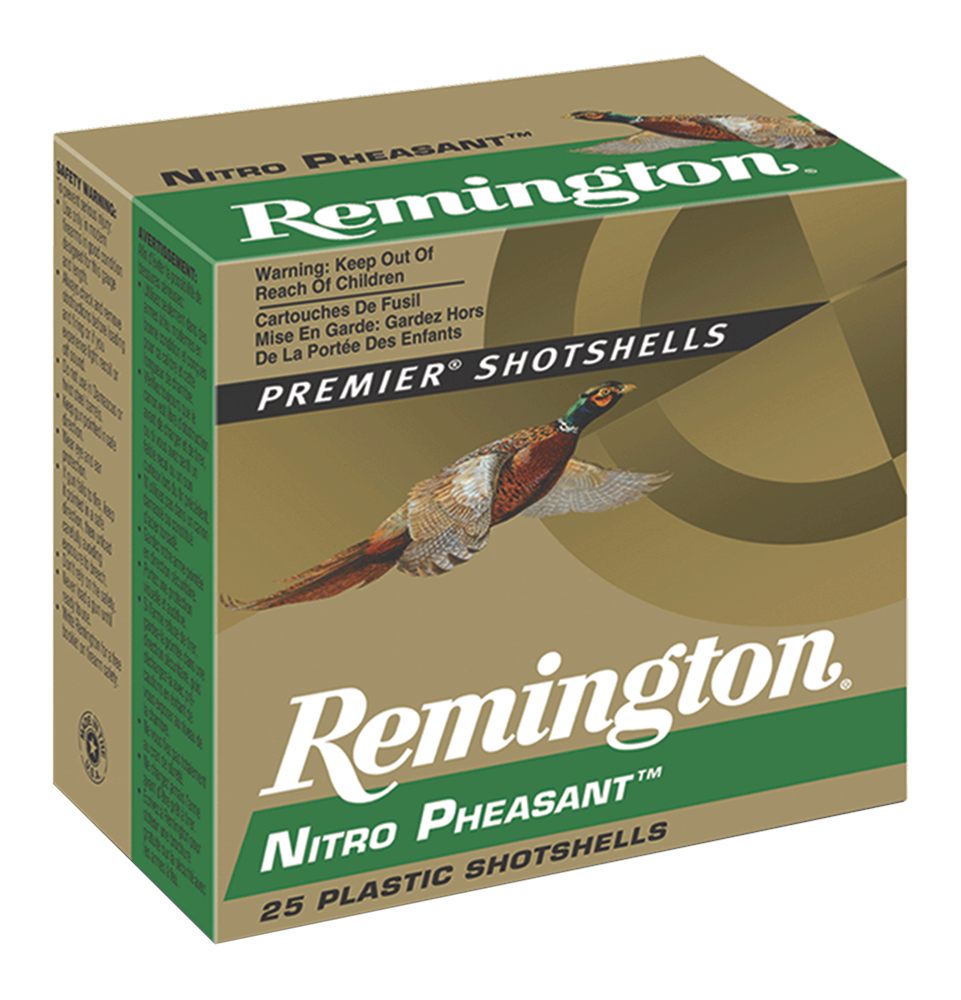 Remington Ammunition 28632 Nitro Pheasant 12 Gauge 2.75in 1 3/8oz 4 Shot 25