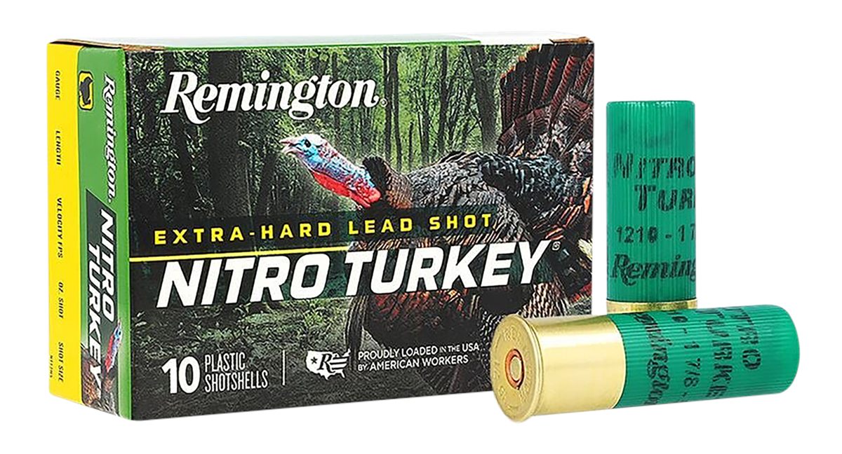 Remington Ammunition 26695 Nitro Turkey 12 Gauge 3in 1 7/8oz 5 Shot 10 Per