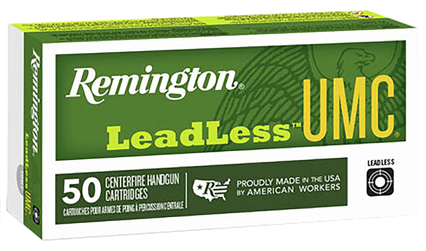 Remington Ammunition 23791 UMC Leadless 40S W 180gr Flat Nose Enclosed Base