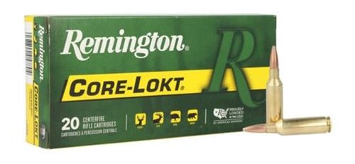 Remington Core-Lokt Rifle Ammunition 7mm Saum 150 gr PSP 3110 fps 20/ct