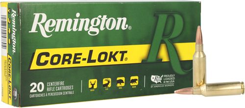 Remington Core-Lokt Rifle Ammunition 7mm Saum 150 gr PSP 3110 fps 20/ct view 2