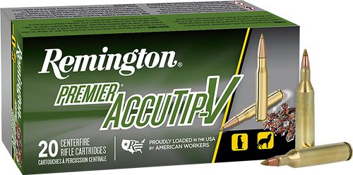 Remington Arms Premier AccuTip Varmint Rifle Ammunition .17 20 gr ATV 4250 view 2