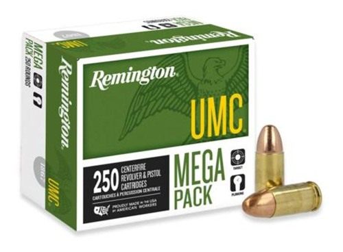Remington Arms Ammunition 23777 UMC Mega Pack 9mmLuger 115gr Full Metal Jac view 3