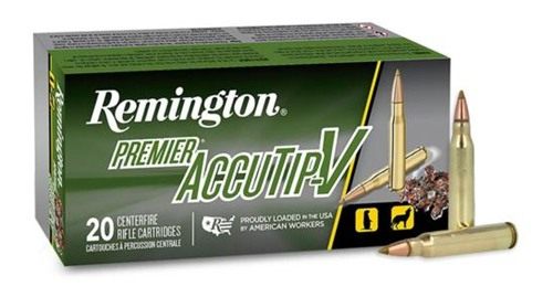 Remington Ammunition 29184 Premier Accutip-V 223 50gr V Boat Tail 20 Per Bo view 2